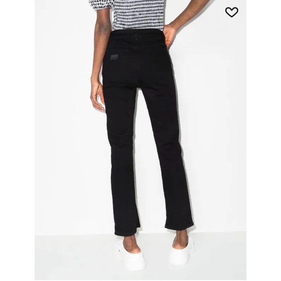 GANNI BEKSI STRAIGHT-LEG DENIM JEANS - Picture 3 of 7